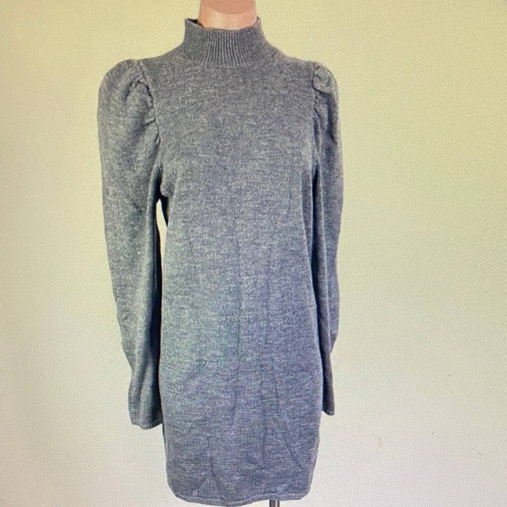 Wayf Gray Midi Dress